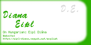 diana eipl business card
